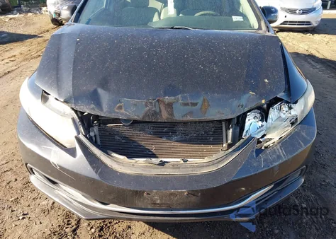 2013 Honda Civic Lx из США, поврежденный, VIN 2HGFB2F56DH587276